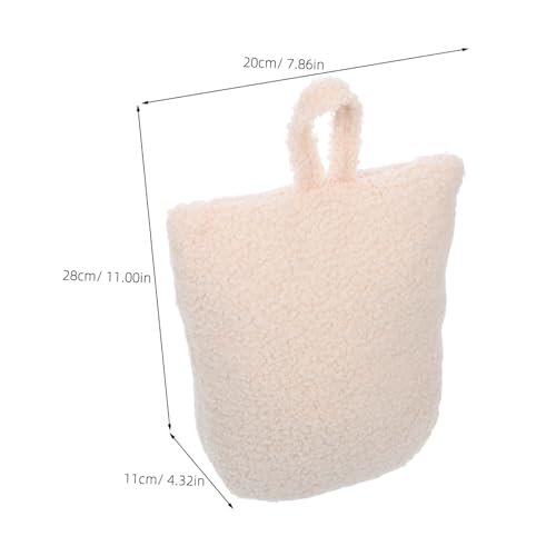 NUOBESTY Weicher Plüschiger Türstopper mit Feinem Sandgewicht Dekorativer Türpuffer für Schlafzimmer Küche und Wohnzimmer Anti-kollisions Schutz für Zuhause und Büro Tragbar und Einfach zu von NUOBESTY