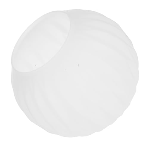 NUOBESTY Weiß Glas Lampenschirm Ersatz Lampenabdeckung Gestreift Robust Handgefertigt Für Deckenleuchten Schlafzimmer Esszimmer Wohnzimmer NUOBESTY Weiß Glas Lampenschirm Ersatz Lampenabdeckung Gestreift Robust Handgefertigt Für Deckenleuchten Schlafzimmer Esszimmer Wohnzimmer von NUOBESTY