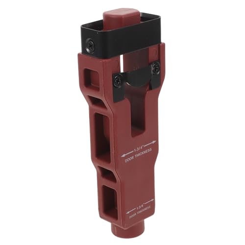 NUOBESTY Werkzeug zur Installation von Türbeschlägen: Präzises Einsteckwerkzeug für eine Dicke von 1-3/8 Zoll oder 1-3/4 Zoll – Meißeln von Türriegeln für sauberes und präzises Ritzen. Kompatibel von NUOBESTY