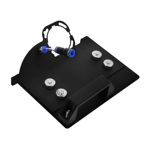 NUOBESTY Winkelschleiferständer für Fliesen Robustes Eisen Material Präzises Fasenschneiden Portable Fliesenschnitt Halter mit Staubabsaugung Kompatibel für Wasseranschluss von NUOBESTY