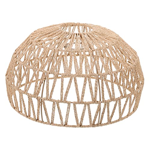 NUOBESTY Woven Lampshade Retro Lamp Cover für Hängelampen Hitze und Farbbeständig für Küche Esszimmer und Wohnzimmer Bringt Wärme und Stil Zuhause NUOBESTY Woven Lampshade Retro Lamp Cover für Hängelampen Hitze und Farbbeständig für Küche Esszimmer und Wohnzimmer Bringt Wärme und Stil Zuhause von NUOBESTY