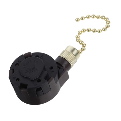 NUOBESTY Zugschalter für Deckenventilator Wandlampe Nachziehkette Lichtschalter Vielseitig Kompatibel mit Deckenventilatoren Wandbeleuchtung Nachziehschalter Langlebig und Einfach NUOBESTY Zugschalter für Deckenventilator Wandlampe Nachziehkette Lichtschalter Vielseitig Kompatibel mit Deckenventilatoren Wandbeleuchtung Nachziehschalter Langlebig und Einfach von NUOBESTY