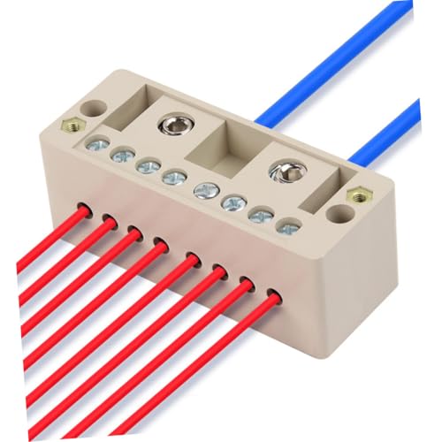 NUOBESTY Zuverlässige Kabelbox Eingänge Ausgänge Verteilerkasten mit Hervorragender Isolierung und Feuchtigkeitsbeständigkeit Langlebig Sicher Einfache Handhabung für Heim von NUOBESTY