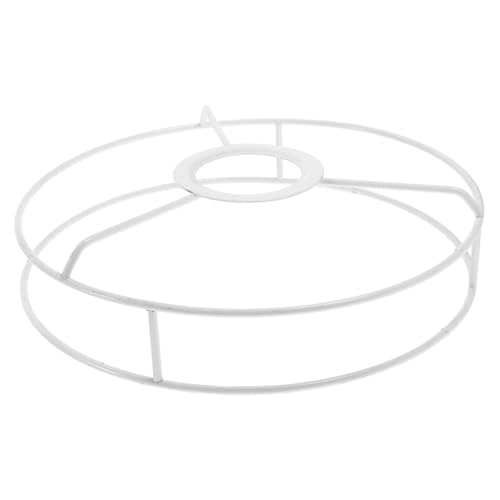 NUOBESTY Runder Lampenschirmrahmen für Diy-design Lampenschirm Tisch Pendelleuchten Handgefertigte Langlebige Beleuchtungslösungen für Minimalistischen Stil NUOBESTY Runder Lampenschirmrahmen für Diy-design Lampenschirm Tisch Pendelleuchten Handgefertigte Langlebige Beleuchtungslösungen für Minimalistischen Stil von NUOBESTY