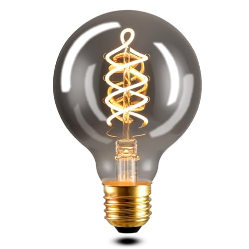NUODIFAN Edison Vintage Glühbirne E27, Dimmbar 4W LED Lampe Warmweiß 2700K Led Leuchtmittel Glühbirne E27 Ideal für Nostalgie und Retro Beleuchtung im Haus Café Bar NUODIFAN Edison Vintage Glühbirne E27, Dimmbar 4W LED Lampe Warmweiß 2700K Led Leuchtmittel Glühbirne E27 Ideal für Nostalgie und Retro Beleuchtung im Haus Café Bar von NUODIFAN