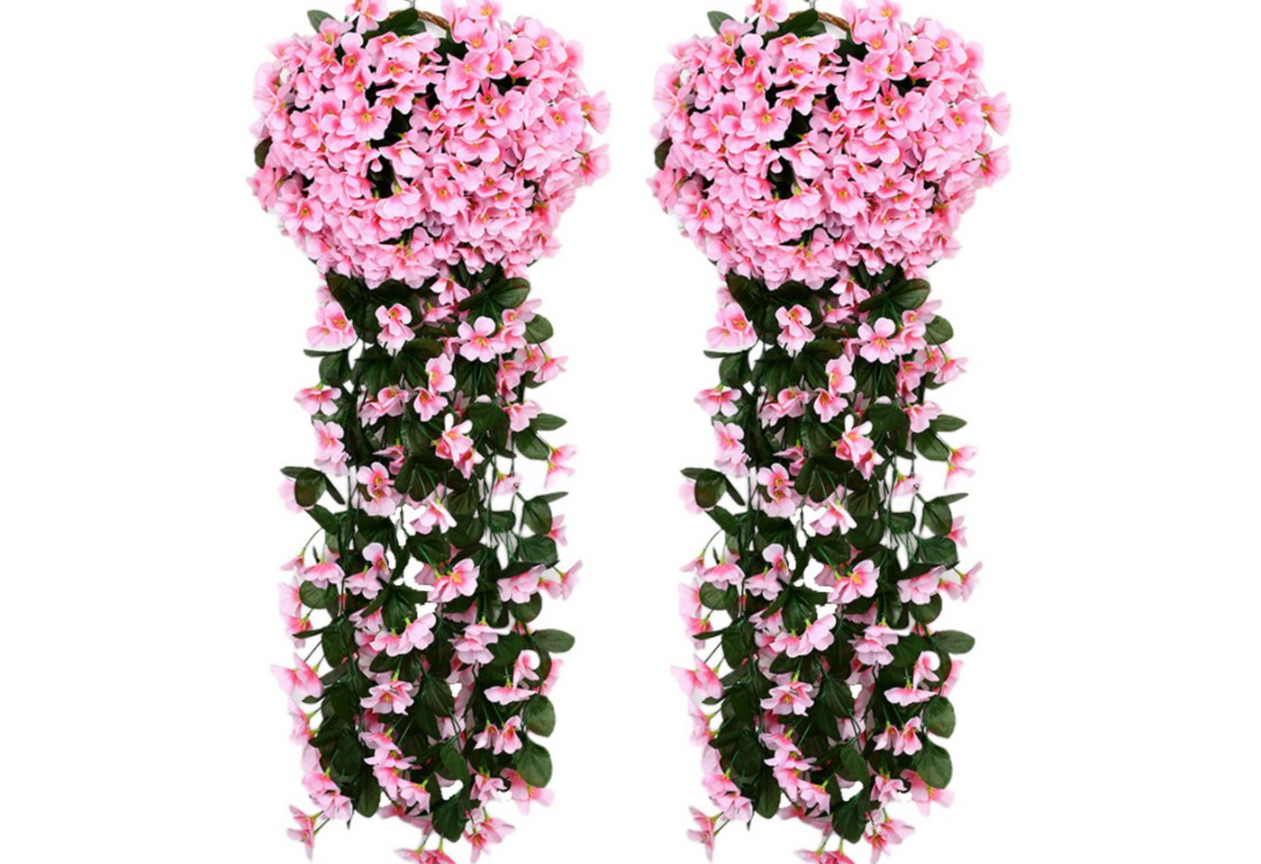 Kunstblumenstrauß Künstlich Hängende Blumen, Kunstblumen Veilchen Hgende, NUODWELL von NUODWELL