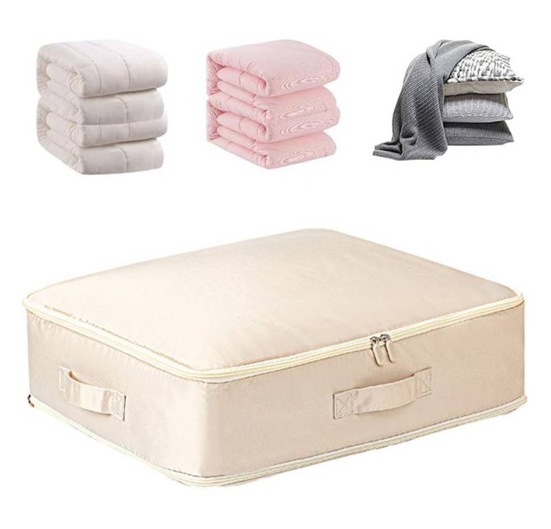 NUODWELL Aufbewahrungsbox Ultra-platzsparende Organizer-Tasche, Bettdecken Aufbewahrungstasche von NUODWELL