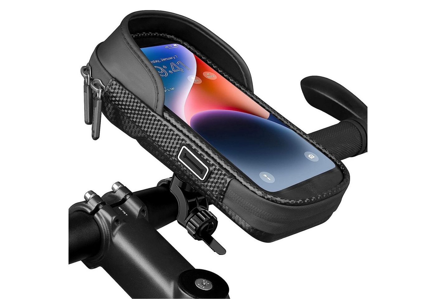 NUODWELL Fahrradbox Handyhalterung für Fahrrad Motorrad wasserdicht, Fahrradtasche Lenker NUODWELL Fahrradbox Handyhalterung für Fahrrad Motorrad wasserdicht, Fahrradtasche Lenker von NUODWELL