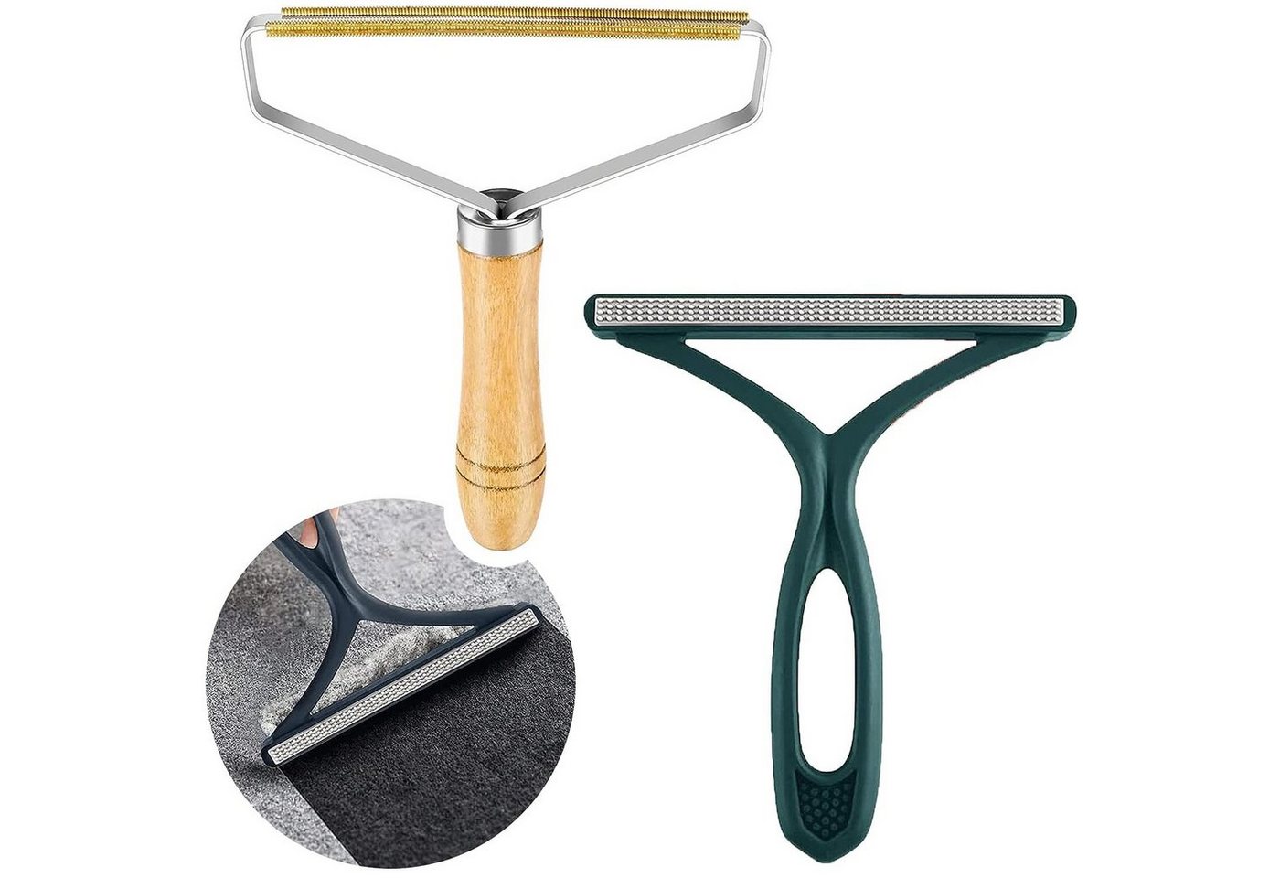 NUODWELL Fusselrasierer Fusselrasierer Tierhaarentferner, 2er Tragbarer Katzenhaarentferner NUODWELL Fusselrasierer Fusselrasierer Tierhaarentferner, 2er Tragbarer Katzenhaarentferner von NUODWELL