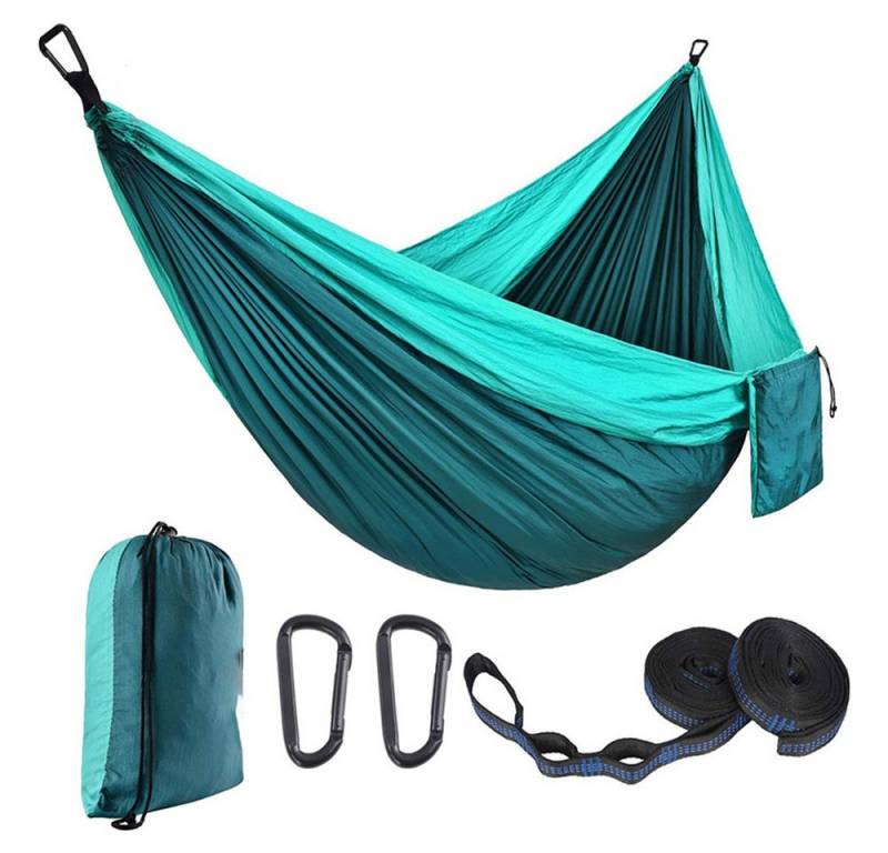 NUODWELL Hängematte Ultraleicht Hängematte Outdoor, Tragbare Fallschirm Nylon Hängematte von NUODWELL