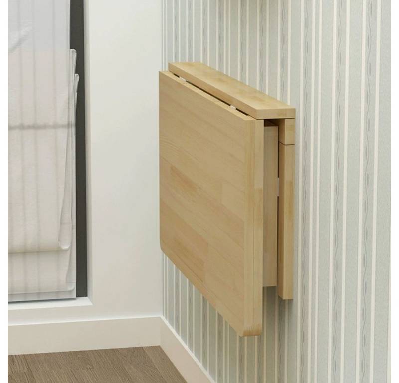 NUODWELL Klapptisch Klapptisch Wandmontierter, klein Platzsparend Schwebender Schreibtisch von NUODWELL
