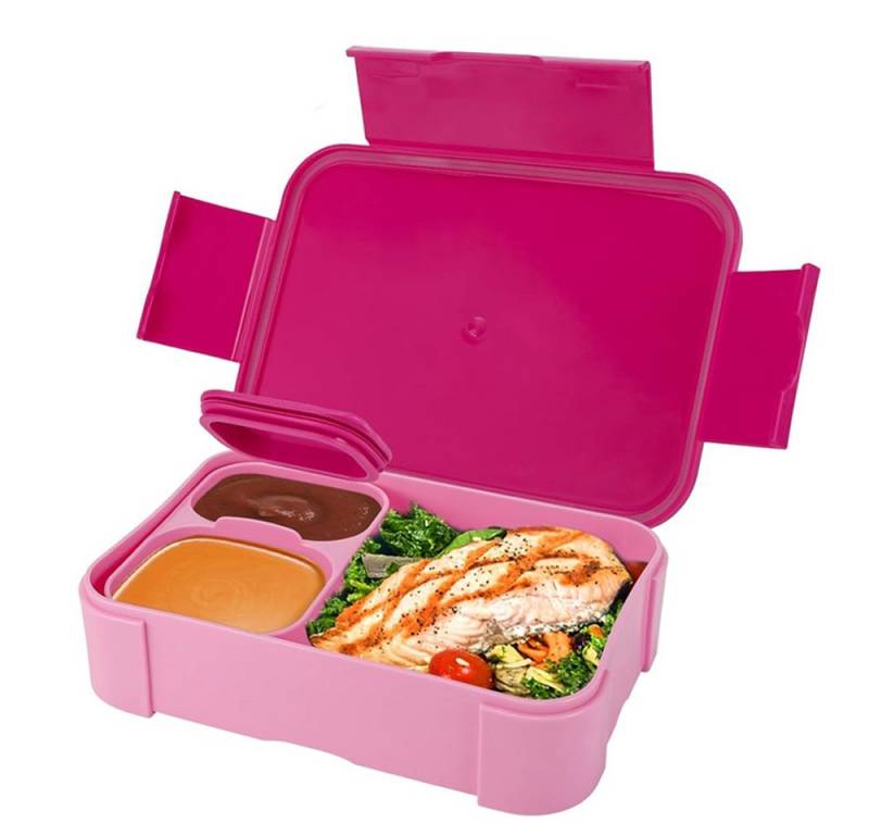 NUODWELL Lunchbox Brotdose Kinder mit Fächern, 900ml Auslaufsichere Bento-Box, Lunchbox NUODWELL Lunchbox Brotdose Kinder mit Fächern, 900ml Auslaufsichere Bento-Box, Lunchbox von NUODWELL