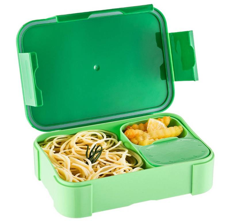 NUODWELL Lunchbox Brotdose Kinder mit Fächern, 900ml Auslaufsichere Bento-Box, Lunchbox NUODWELL Lunchbox Brotdose Kinder mit Fächern, 900ml Auslaufsichere Bento-Box, Lunchbox von NUODWELL