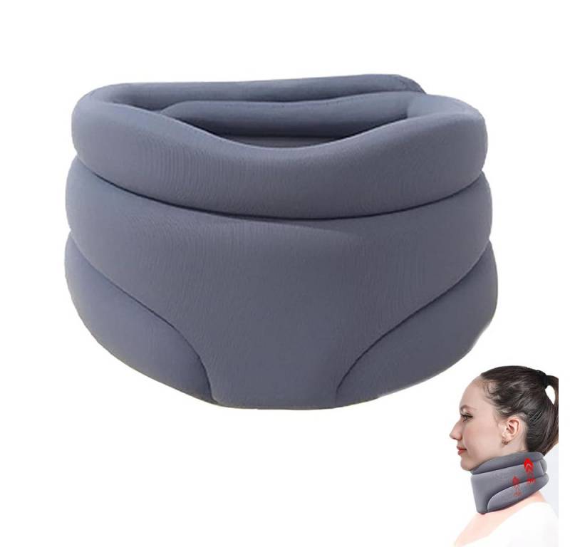 NUODWELL Nackenkissen Nackenstütze, Halskrause Mensch, Schlafhilfe Nackstütze gegen Schnarch von NUODWELL