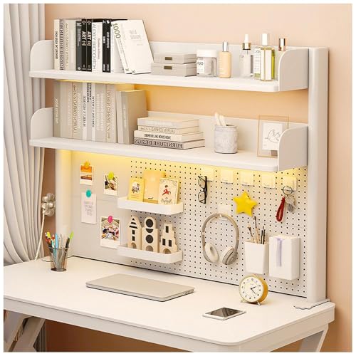 NUODWELL Schreibtisch-Organizer-Regal zum Anklemmen, verstellbares Bücherregal für die Arbeitsplatte, Computer-Desktop-Bücherregal mit Aufbewahrungsregalen und Stecktafel für Büro-Sichtschutz und NUODWELL Schreibtisch-Organizer-Regal zum Anklemmen, verstellbares Bücherregal für die Arbeitsplatte, Computer-Desktop-Bücherregal mit Aufbewahrungsregalen und Stecktafel für Büro-Sichtschutz und von NUODWELL
