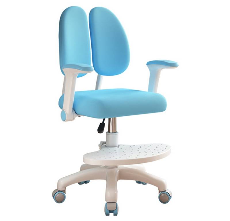 NUODWELL Schreibtischstuhl Kinder-Schreibtischstuhl, verstellbarer Computerstühle mit 360° Rädern von NUODWELL