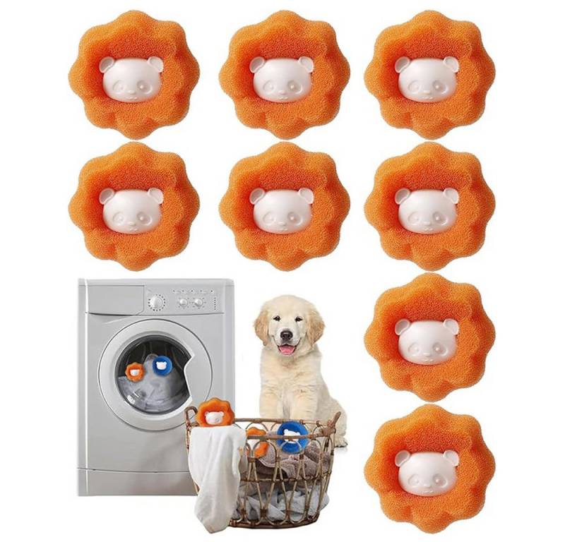 NUODWELL Wäschekugel 8 Stücke Tierhaarentferner Waschmaschine, Wiederverwendbar Fusselbälle NUODWELL Wäschekugel 8 Stücke Tierhaarentferner Waschmaschine, Wiederverwendbar Fusselbälle von NUODWELL