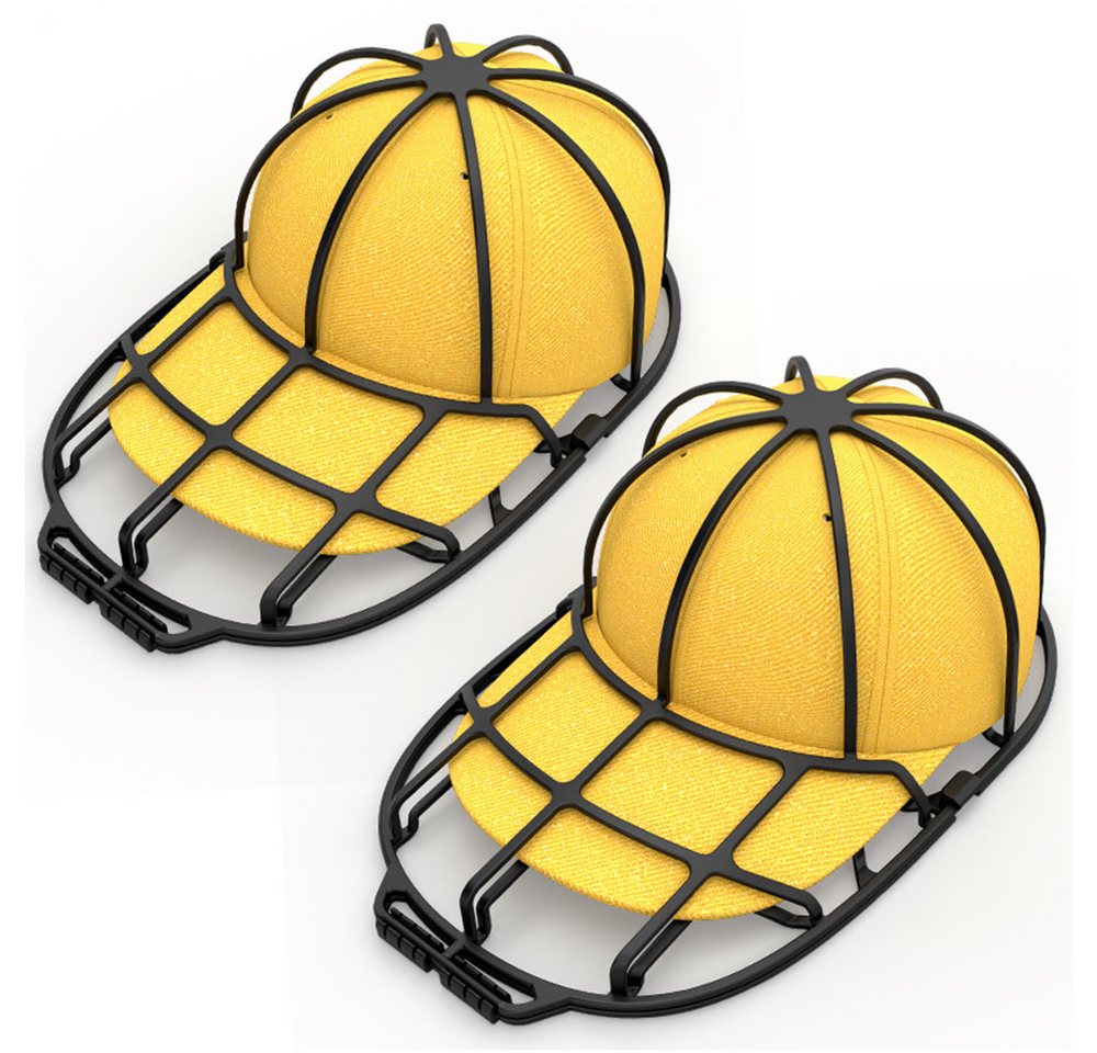 NUODWELL Wäschenetz 2 Stück Cap Washer für Baseballmützen, Hut-Unterlegscheiben Waschkäfig, Cap Waschmaschinen Form für Erwachsene und Kinder Basecap von NUODWELL