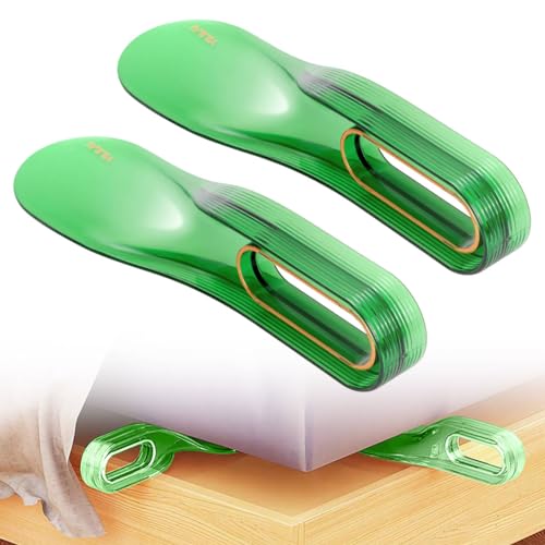 2 Stück Matratzenheber Werkzeug Bett Matratze Wedge Elevator Ergonomischer Matratzenkeil Matratzenkeilaufzug Bettdecken Clips Bettlaken Halter von NUOOO
