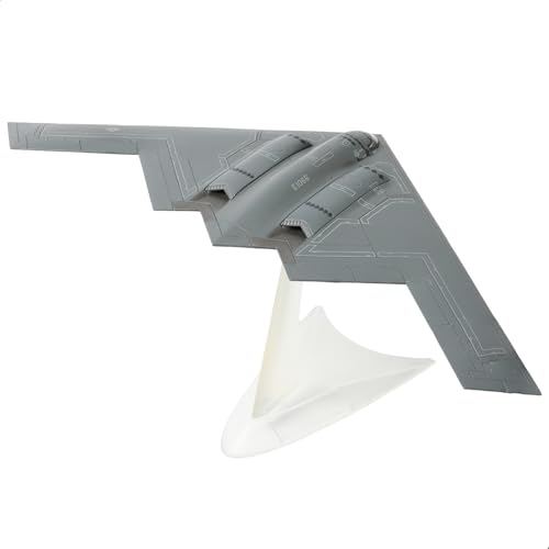 NUOTIE 1/200 B-2A Spirit Stealth Stragetic Heavy Bomber Flugzeugmodell AF 82-1066 Spirit of America Bombermodell Metall Druckguss Flugzeugmodell mit Präsentationsständer Sammlung von NUOTIE