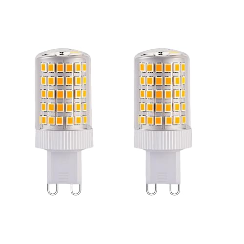 NUOXIN 2 Stück G9 10W LED Lampen 1000Lumens 100W Halogenlampe Äquivalente Warmweißes 3000k AC 220-240V G9 Birne Nicht dimmbar von NUOXIN