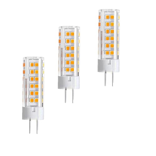 NUOXIN Capsule G4 LED Leuchtmittel 7W 220V AC, Warmweiß 3000K, 700 lm, G4 LED Birne für Kronleuchter, Nicht Dimmbar (3 Stück) von NUOXIN
