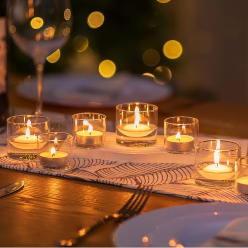 Nuptio Klarglas Votivkerzenhalter Satz von 12 Mini Teelichthalter Kerze Teelichthalter 4.6cm Breite Weihnachten Kerzenhalter Dekorationen Votivhalter für Hochzeit Party Halloween Nuptio Klarglas Votivkerzenhalter Satz von 12 Mini Teelichthalter Kerze Teelichthalter 4.6cm Breite Weihnachten Kerzenhalter Dekorationen Votivhalter für Hochzeit Party Halloween von NUPTIO