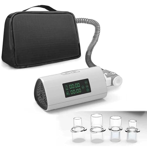 CPAP Cleaner, Cpap Reinigungsgerät für Maske,Schlauch & Gerät, CPAP-Reiniger und Desinfektionsmittel für CPAP-Beatmungsgeräte, Sterilisationsgerät,Ozon-Reinigungsmaschine mit beheizten Schlauchadapter von NURCIX