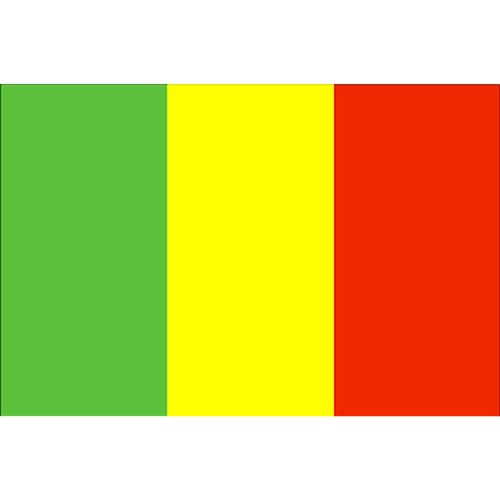 Flagge Mali Flagge Wasserdicht Farbecht Flagge Zimmer Im Freien Dekorative Hängende Dekorationen Weihnachtsgeschenke von NURCIX