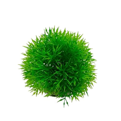 NURCIX Künstliche Wasserpflanze Aquarium Terrarium Fisch Ornamente Dekoration Pflanze Zum Dekorieren Fisch Künstliche Gras Kugeln Deko von NURCIX