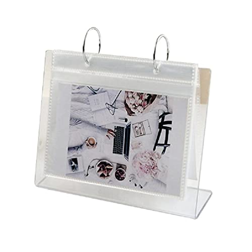 Tisch Fotoalbum Mit Klapp Fotorahmen 68 Taschen Tischkalender Album Mini Posterrahmen Acryl Display Schilderhalter Stehendes Fotoalbum 12 7 X 17 8 Cm Tisch Fotoalbum Mit Klapp Fotorahmen 68 Taschen Tischkalender Album Mini Posterrahmen Acryl Display Schilderhalter Stehendes Fotoalbum 12 7 X 17 8 Cm von NURCIX