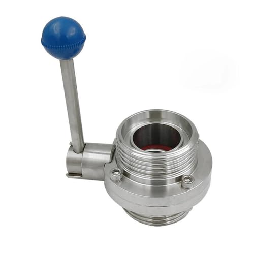 304 Ventil Außengewinde, Edelstahlventil, T-Typ, Gewinde Handventil(25mm) von NURII