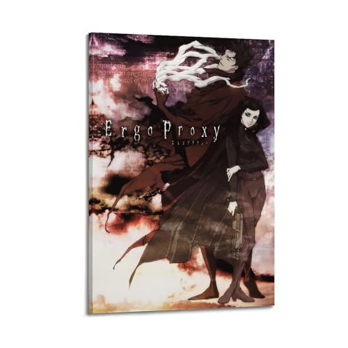 NUSLNG Ergo Proxy Poster, dekoratives Leinwandposter, Wandkunst, Dekor, Wohnen, moderne Familienschlafzimmer-Dekoration, Poster, 40 x 60 cm, Rahmenstil NUSLNG Ergo Proxy Poster, dekoratives Leinwandposter, Wandkunst, Dekor, Wohnen, moderne Familienschlafzimmer-Dekoration, Poster, 40 x 60 cm, Rahmenstil von NUSLNG