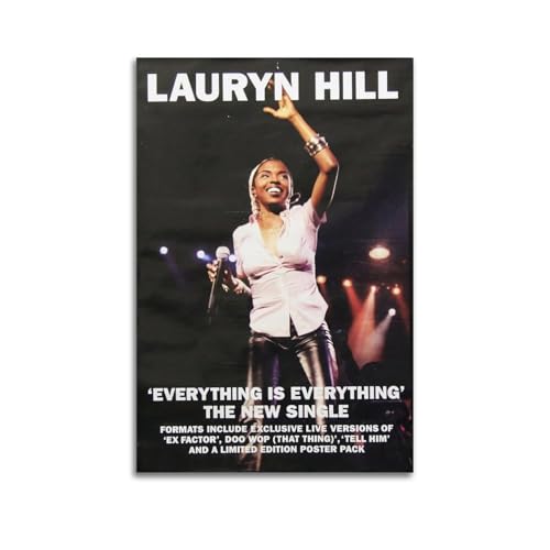NUSLNG Lauryn Hill Poster, Kunst-Cover, Raumdekoration, ästhetische Schlafzimmerdekoration, Leinwandposter für Schlafzimmer, 30 x 45 cm, ungerahmter Stil NUSLNG Lauryn Hill Poster, Kunst-Cover, Raumdekoration, ästhetische Schlafzimmerdekoration, Leinwandposter für Schlafzimmer, 30 x 45 cm, ungerahmter Stil von NUSLNG