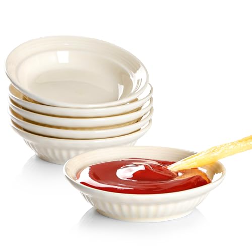 NUTRIUPS Keramik dipschalen sojasauce schälchen, 6 Stück 10cm Schälchen-Set für Sushi, Soße, Snack NUTRIUPS Keramik dipschalen sojasauce schälchen, 6 Stück 10cm Schälchen-Set für Sushi, Soße, Snack von NUTRIUPS