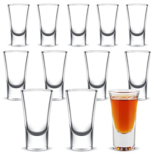 NUWIQ Schnapsgläser, 12 Stück Shotgläser Set, 30ml, für Tequila, Wodka, Whisky, Gin NUWIQ Schnapsgläser, 12 Stück Shotgläser Set, 30ml, für Tequila, Wodka, Whisky, Gin von NUWIQ