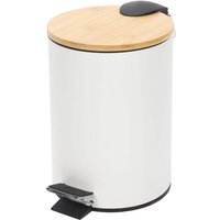 Badezimmerabfallbehälter Bambus zetru, 3 l von NUXIO