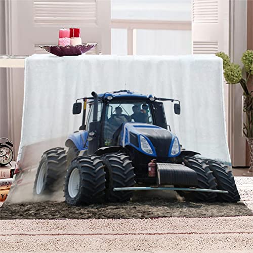 NUYSP Kuscheldecke 3D Traktor Kinder Wohndecke 70x100 cm Flanelldecke Flauschige Decke Weiche Warme Sofadecke Couchdecke Bettüberwurf Reisedecke Microfaser Decke Blaue Maschinen Tagesdecke NUYSP Kuscheldecke 3D Traktor Kinder Wohndecke 70x100 cm Flanelldecke Flauschige Decke Weiche Warme Sofadecke Couchdecke Bettüberwurf Reisedecke Microfaser Decke Blaue Maschinen Tagesdecke von NUYSP