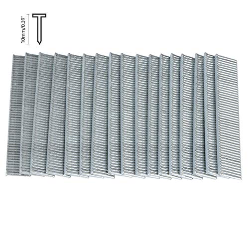 5000 NUZAMAS T-Form Heftklammern für den Außenbereich - 10 mm x 1,2 mm - Starke und scharfe Hochleistungs-Heftpistole, Nachfüllpackung für Hefter, Rahmen, Holzbearbeitung 5000 NUZAMAS T-Form Heftklammern für den Außenbereich - 10 mm x 1,2 mm - Starke und scharfe Hochleistungs-Heftpistole, Nachfüllpackung für Hefter, Rahmen, Holzbearbeitung von NUZAMAS
