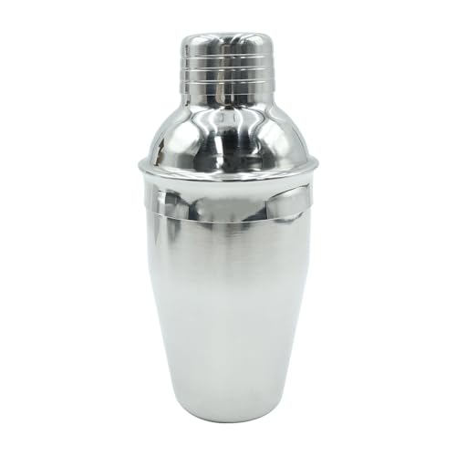 NUZAMAS Cocktail-Shaker-Set aus 304 Edelstahl, 12 oz/350 ml, Cocktail-Shaker-Flasche, Martini-Shaker, Shaker-Becher, Cocktail-Set für Hausbar-Partys NUZAMAS Cocktail-Shaker-Set aus 304 Edelstahl, 12 oz/350 ml, Cocktail-Shaker-Flasche, Martini-Shaker, Shaker-Becher, Cocktail-Set für Hausbar-Partys von NUZAMAS