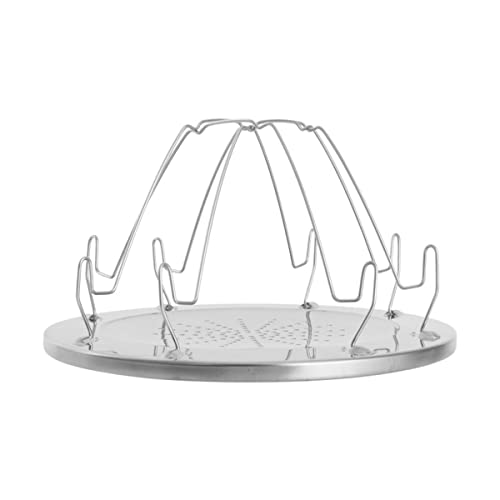 NUZAMAS Klappbarer Campingkocher Toastständer 4 Scheiben Propangasbrot Toast Tragbare Rucksacktour Outdoor Toaster Halter für BBQ Camping Angeln Wandern von NUZAMAS