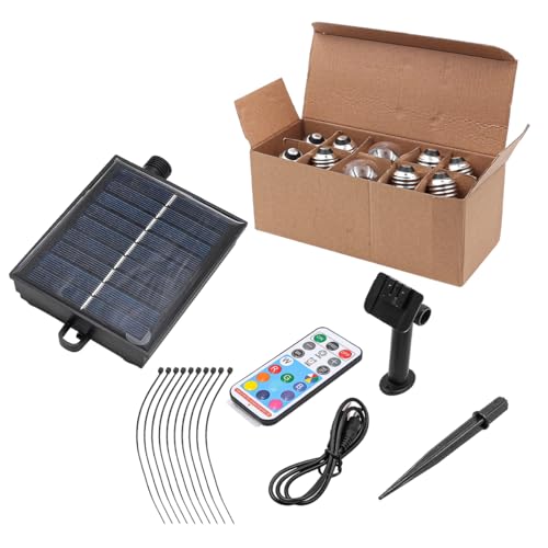 NUZAMAS Lichterkette S14 Solar-Lichterkette 7 Meter LED-Laterne Lichterkette RGB Symphony Regenfeste Dekoration Kleine Glühbirne Hängeleuchte für Terrasse Garten Hochzeit NUZAMAS Lichterkette S14 Solar-Lichterkette 7 Meter LED-Laterne Lichterkette RGB Symphony Regenfeste Dekoration Kleine Glühbirne Hängeleuchte für Terrasse Garten Hochzeit von NUZAMAS
