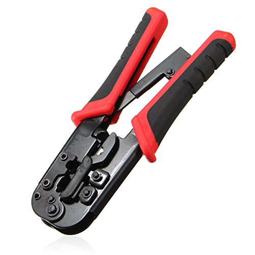 NUZAMAS Netzwerkkabel-Crimpzange, Netzwerkkabel RJ45-8P8C Telefonkabel RJ11-6P6C/6P4C 6P2C J12-4P4C NUZAMAS Netzwerkkabel-Crimpzange, Netzwerkkabel RJ45-8P8C Telefonkabel RJ11-6P6C/6P4C 6P2C J12-4P4C von NUZAMAS