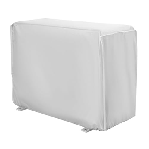 NUZAMAS wasserdichte Abdeckung für Klimaanlagen, Abdeckung für Klimaanlagen, 2P, 96 x 40 x 70 cm, Folienschutzhülle mit festem Riemen, Staubschutzhülle für Klimaanlagen für den Hausbau von NUZAMAS