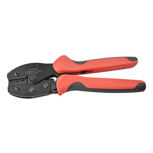 NUZAMAS Connector Crimper Crimpwerkzeug für Solarmodulkabel für 2,5, 4, 6,0 mm² Drahtseil DIY Rot NUZAMAS Connector Crimper Crimpwerkzeug für Solarmodulkabel für 2,5, 4, 6,0 mm² Drahtseil DIY Rot von NUZAMAS