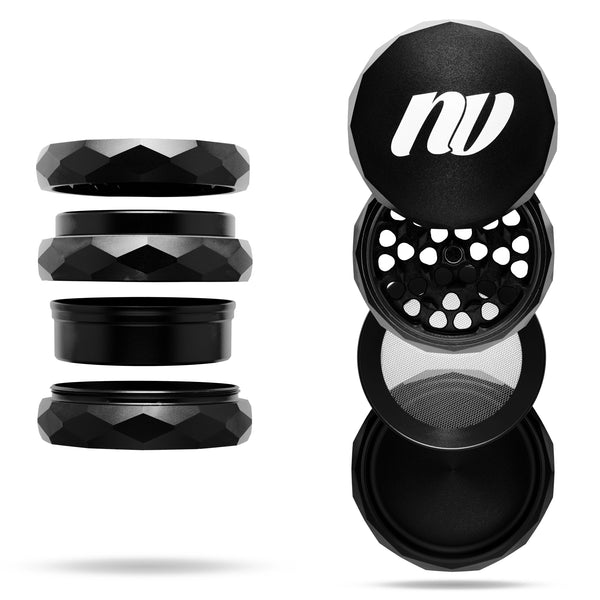 NV Grinder 63mm 4tlg Pyramid Gewinde von NV Grinder