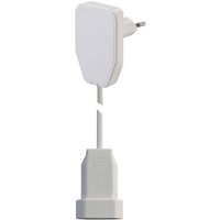 NVB 104574 Strom Verlängerungskabel Weiß 3.00 m H03VVH2-F 2X 0,75 mm² von NVB