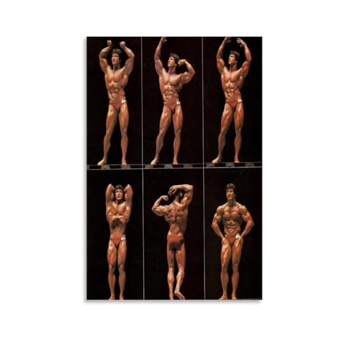 NVBKJH Professional Bodybuilder Frank Zane Poster Dekorative Malerei Leinwand Wandkunst Wohnzimmer Poster Schlafzimmer Malerei 20x30inch(50x75cm) von NVBKJH