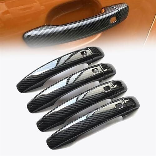 NVCPHGEDEK Außentürgriff für Autos Pcs Auto Türgriff Schutz Abdeckung Trim Für Q3 2012-2017 Dekoration von NVCPHGEDEK