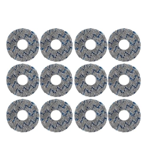 NVDERTA Hauptseitenbürstenfilter, Wischtuchbeutel, kompatibel mit Debot T50 Pro Omni T50-Omni Roboter-Staubsauger, Teilezubehör(12 Mop B) von NVDERTA